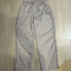 Men's Light Gray Track Pants - Casual Athletic Pull-On
